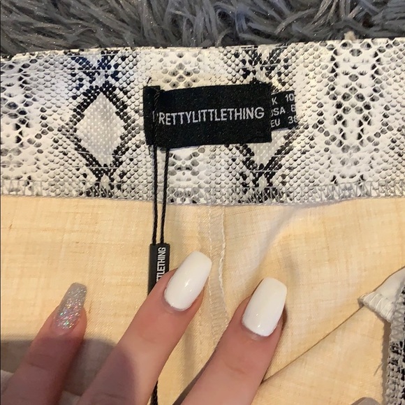 PLT snake skin leather pants - Picture 4 of 5